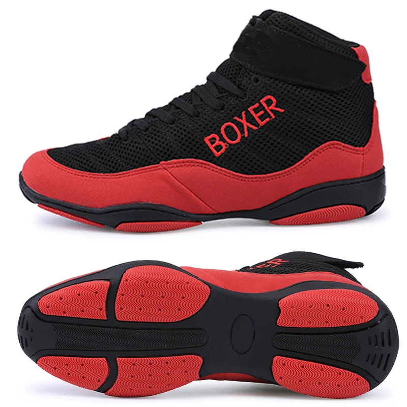 Neue profession elle Box schuhe Männer leichte Box schuhe für Männer bequeme Wrestling-Schuhe Anti-Rutsch-Wrestling-Turnschuhe