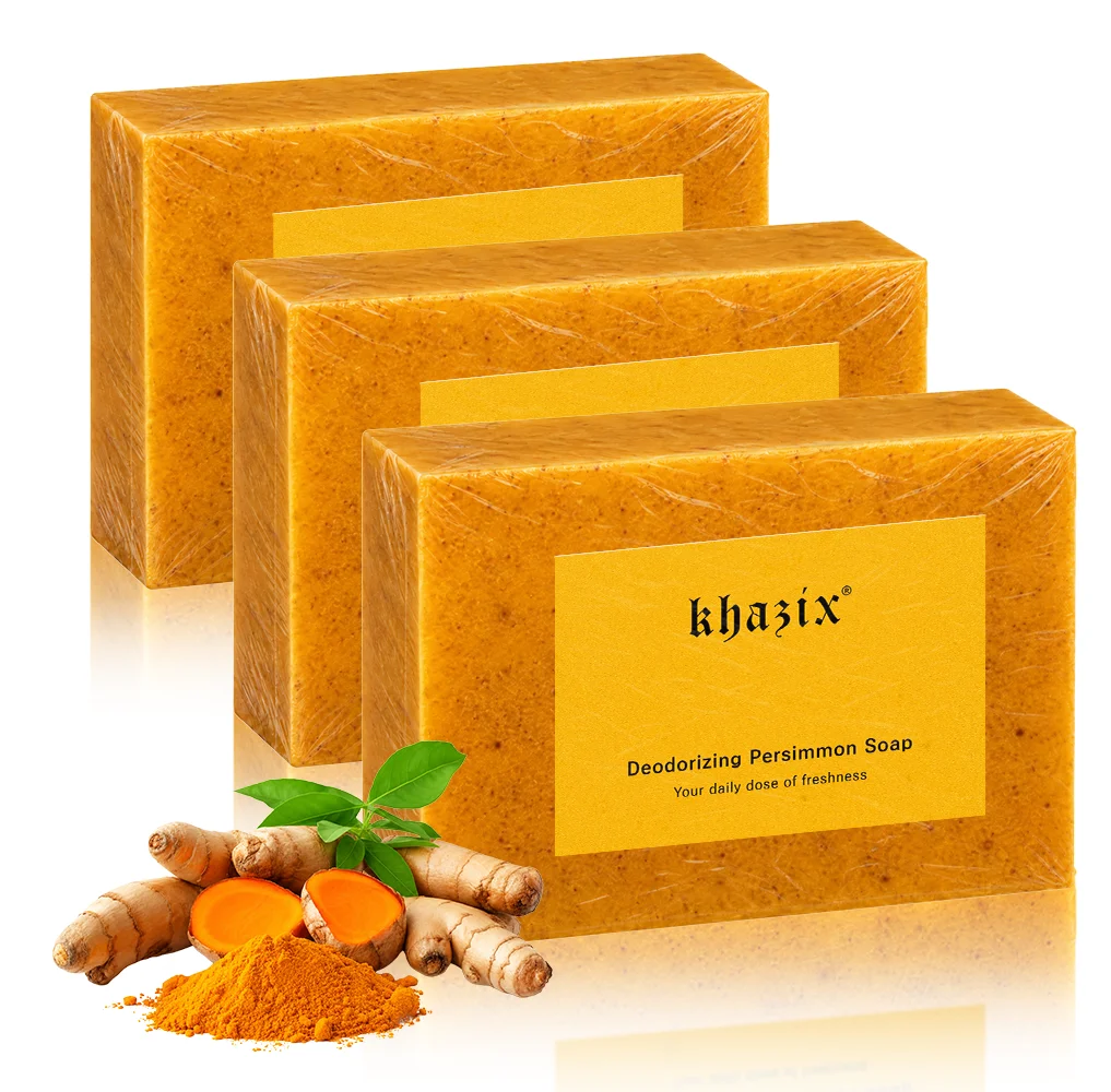 1 Pack Turmeric Kojic Acid Soap Bar (120g) - Formulated with Retinol, Hydrolyzed Collagen, Vitamin E and Shea Butter for Gentle