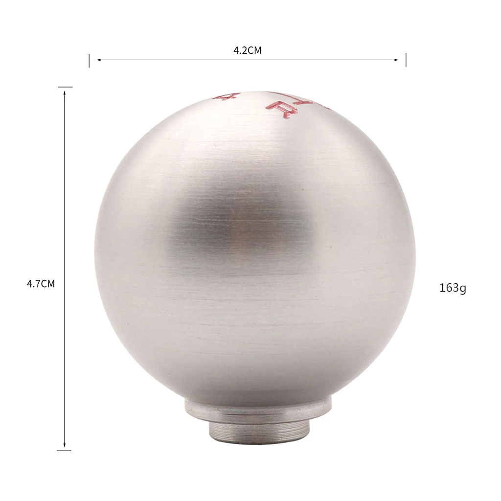 5 مقبض تروس يدوي على شكل كرة من الألومنيوم لـ / Civic / #6