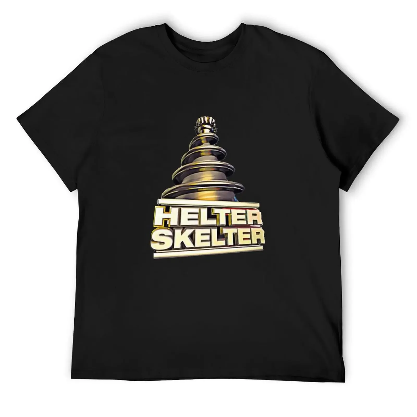 Helter Skelter Old Skool Raver Hardcore Techno DnB Masks T-Shirts and Hoodies T-Shirt T-Shirt