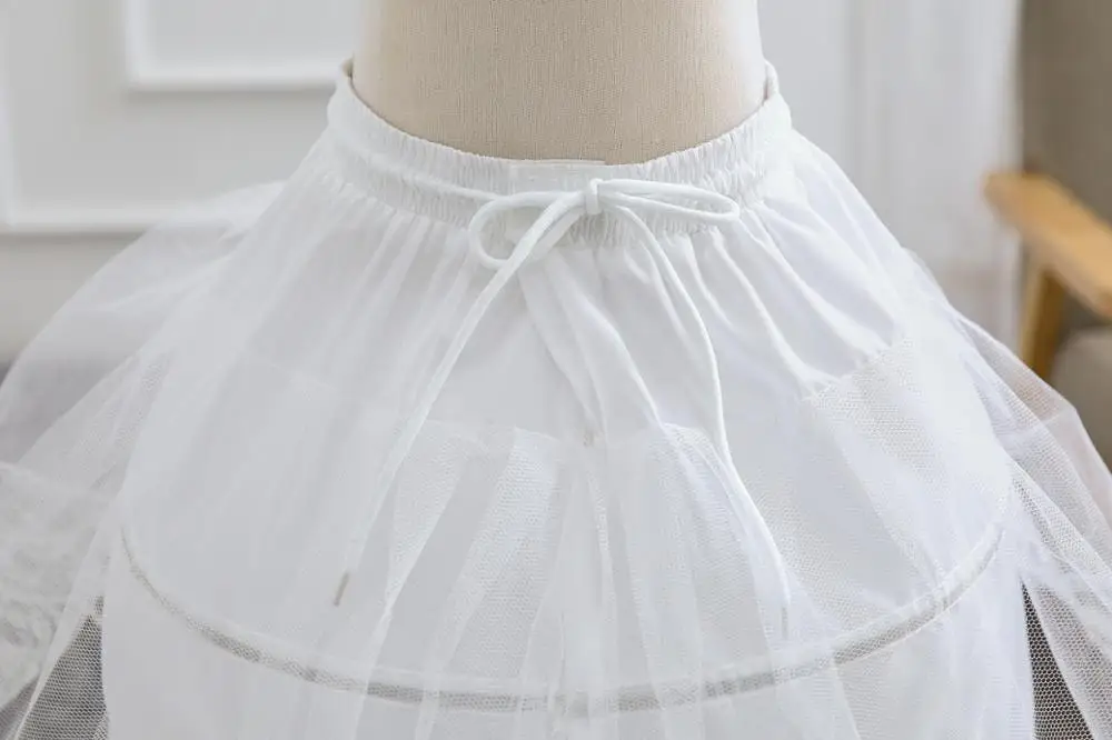 Kinderen Onderrokken Voor Bloem Meisjes Jurken Meisjes Crinoline 2 Hoepel Rok Petticoat Lolita Rok Onderrok Vestido De Novia