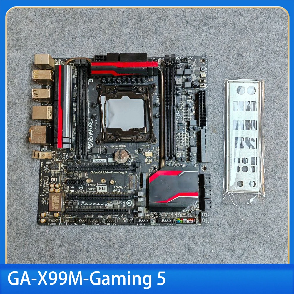 

Для материнской платы Gig-abyte X99 ATX LGA2011-3 процесоры Core i7 DDR4 64 ГБ GA-X99M-Gaming 5