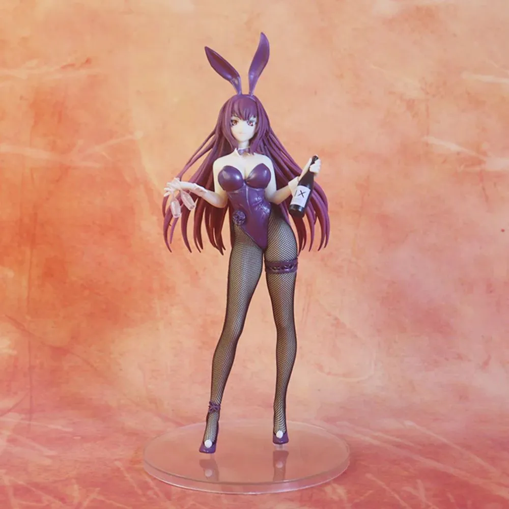 New Arrival Quality Edition 1/7 Fate/Grand Order Scathach Bunny That Pierces With Death Ver. Sexy Can Cast Off Body Figure