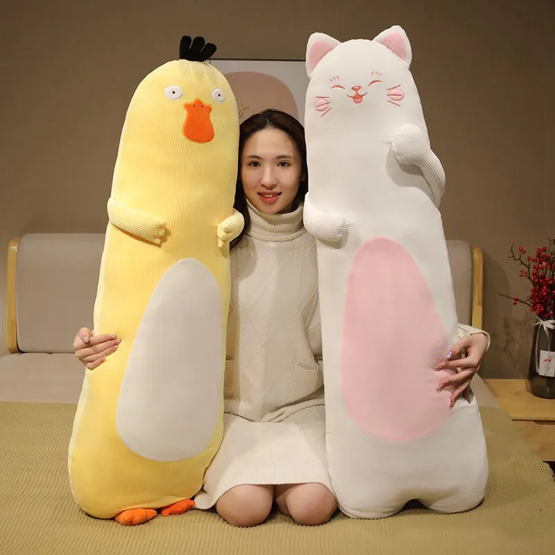 子供のための巨大なぬいぐるみ枕,100/130cm,動物の形をしたぬいぐるみ,クッション