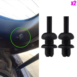 2PCS Car Parcel Shelf Clip Rear Trunk Tray Boot Hook Cord String Strap Rivet For Citroen C3 I 2002 2003 2004 2005 - 2009