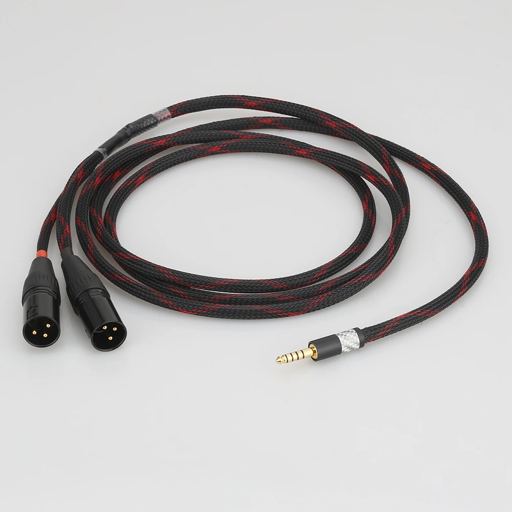 

Audiocrast 4.4MM Balanced To 2xXLR Male or Female Upgraded Cable For pha2a wm1a 1z zx300a