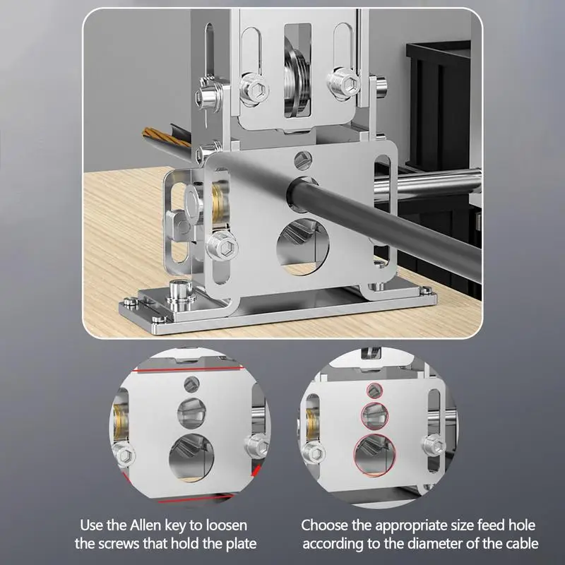 Electric and manual two in one Copper Wire Peeler Machine, Manual and Drill Powered Scrap Cable Stripper