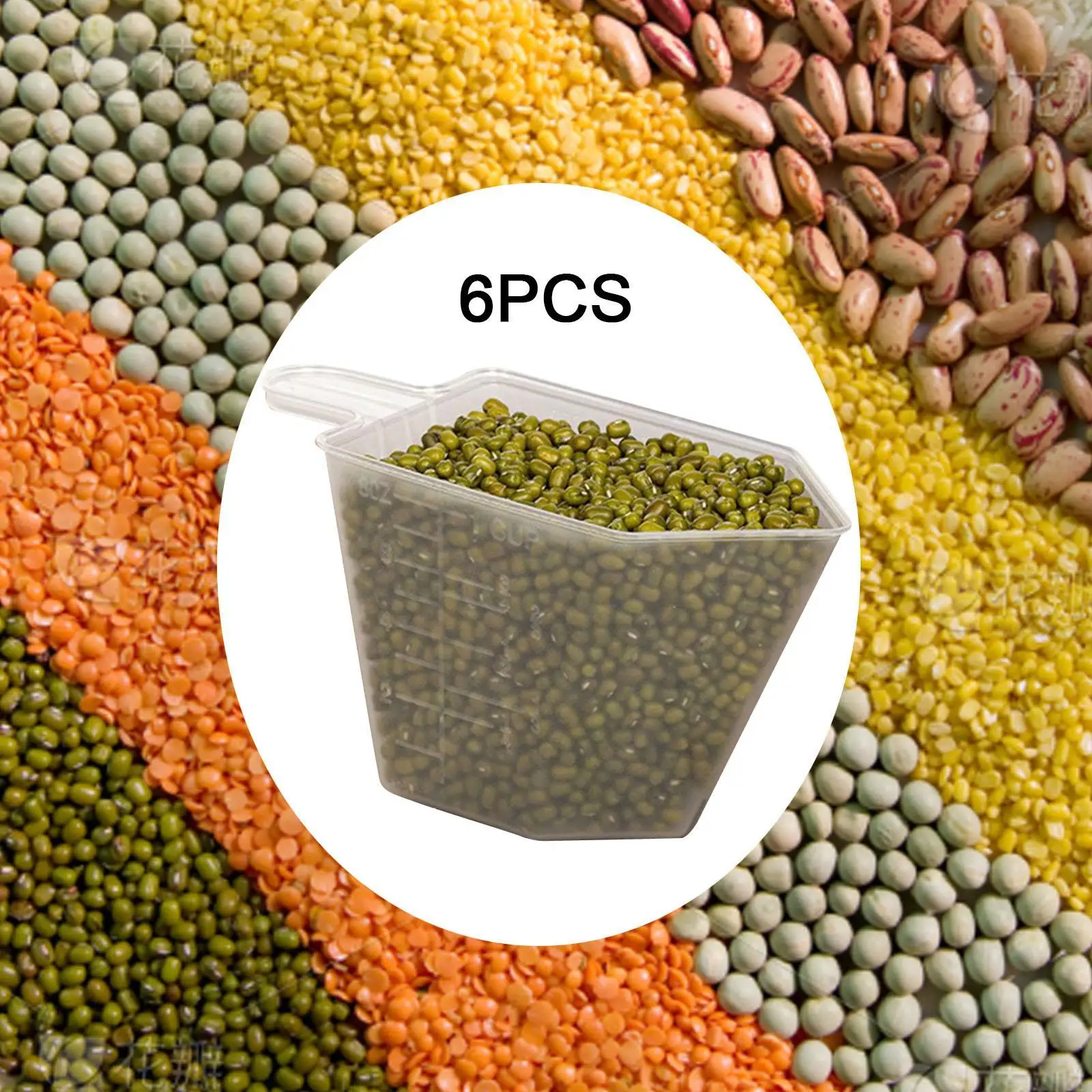 

Набор мерных стаканов из 6 предметов, мерный стакан для приготовления кондитерских изделий в ресторане