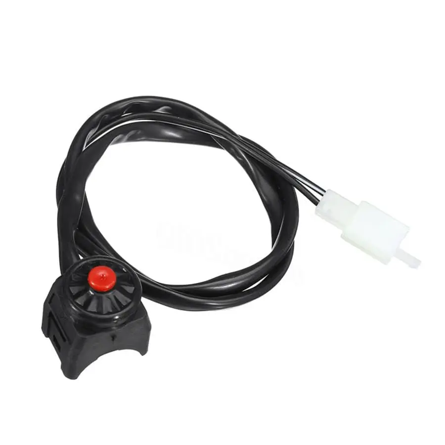 

5x CDI Coil Wiring Loom Spark Plug Kill Switch Kit for 50cc-150cc Kick Start ATV