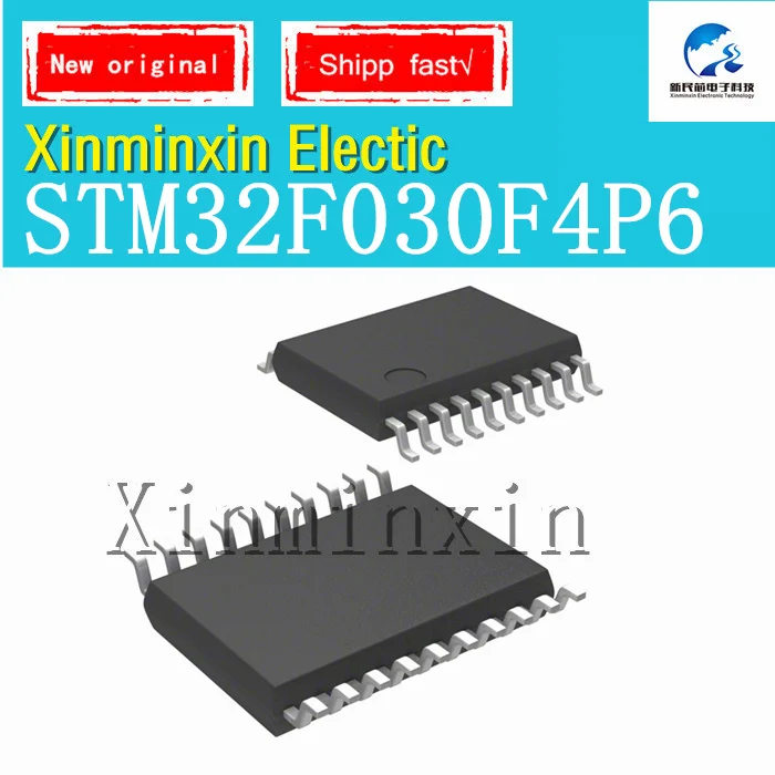 1-10 Stks/partij Stm32f030f4p6 32f030f4p6 TSSOP-20 32-Bit Microcontroller Ic Chip 100% Nieuwe Originele In Voorraad