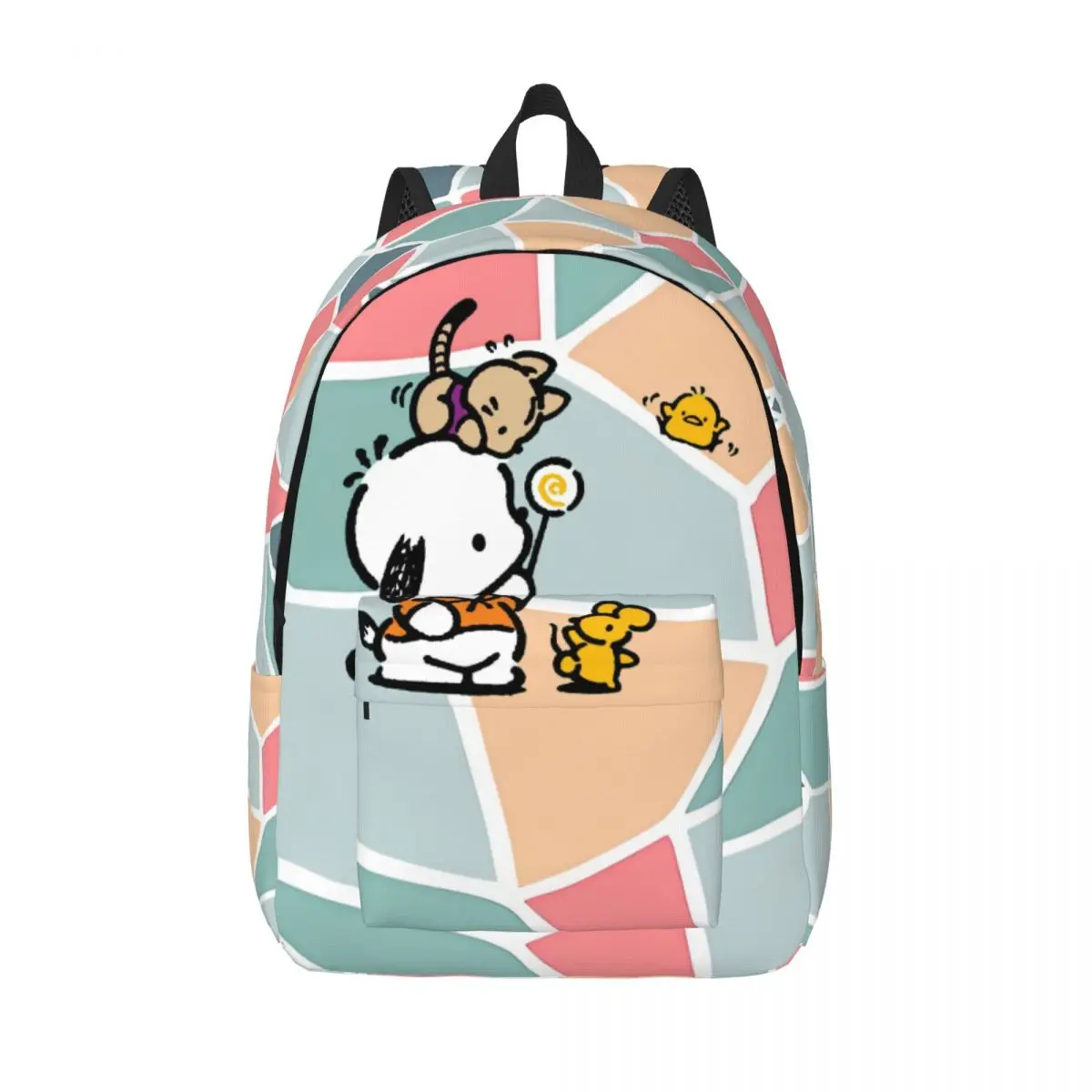 Portable Disney Exclusive Handbag Office Work School Retro Washable Pochacco Girl Boy Handbag Birthday Gift