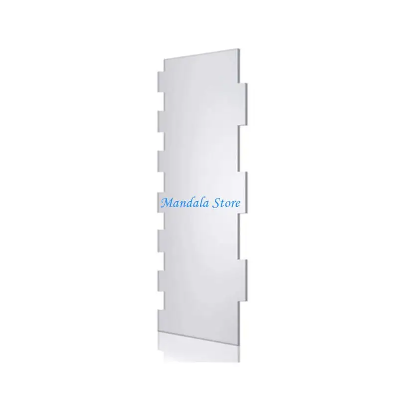

U2JC Transparent Large Acrylic Cake Scraper Smoother and Cake Scraper Cake Stripes
