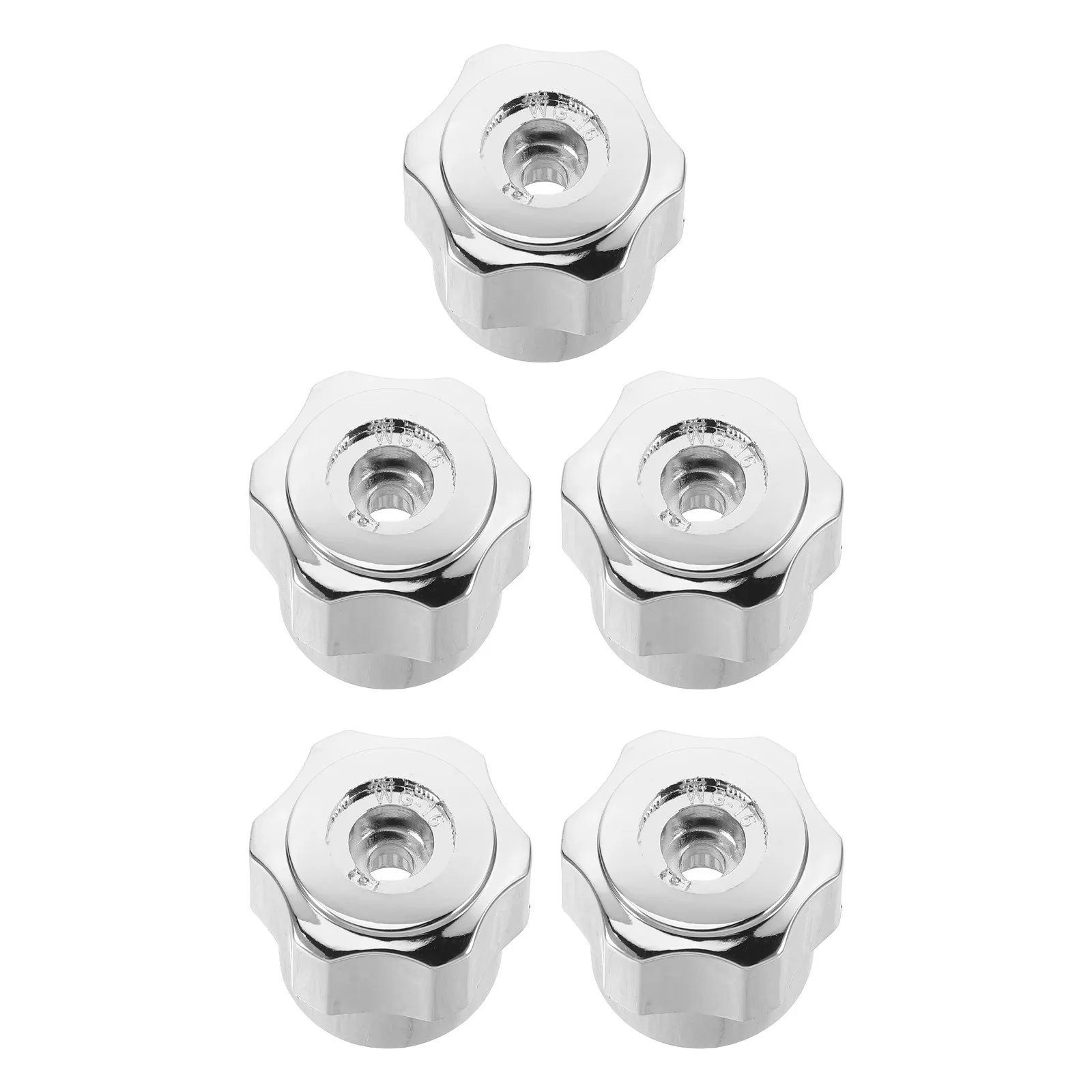 6Pcs Bathroom Faucet Handles Replacement Plastic Shower Handle for Bathtub Sink Faucet Hot Cold Valve Knobs Universal Fit