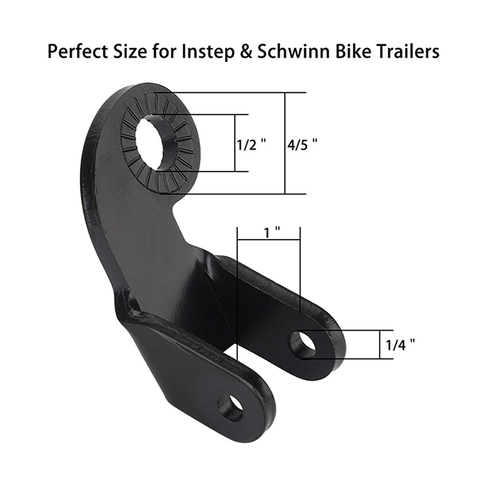 

Bike Trailer Coupler Attachment High Grade Steel Hitch for Trailer Accessory