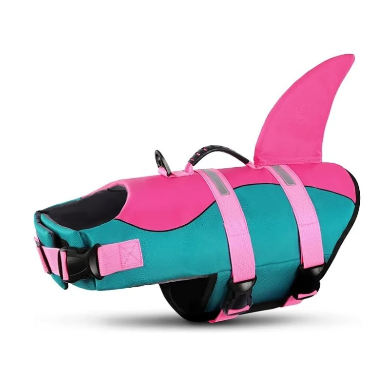 

Best-selling cross-border pet life jackets dog swimming suits dog clothes diving materials and pet life jackets