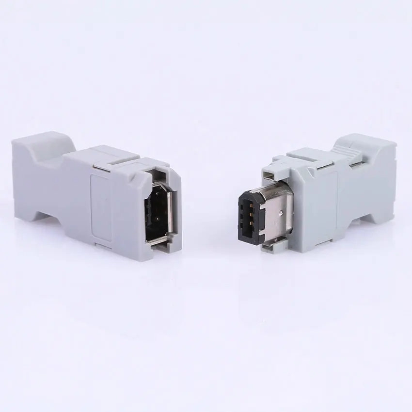 SM-6P Connector 1394 Encoder Plug Compatible with Yaskawa Panasonic Delta Servo Driver Plug-in Connectors for 16-28AWG Wire