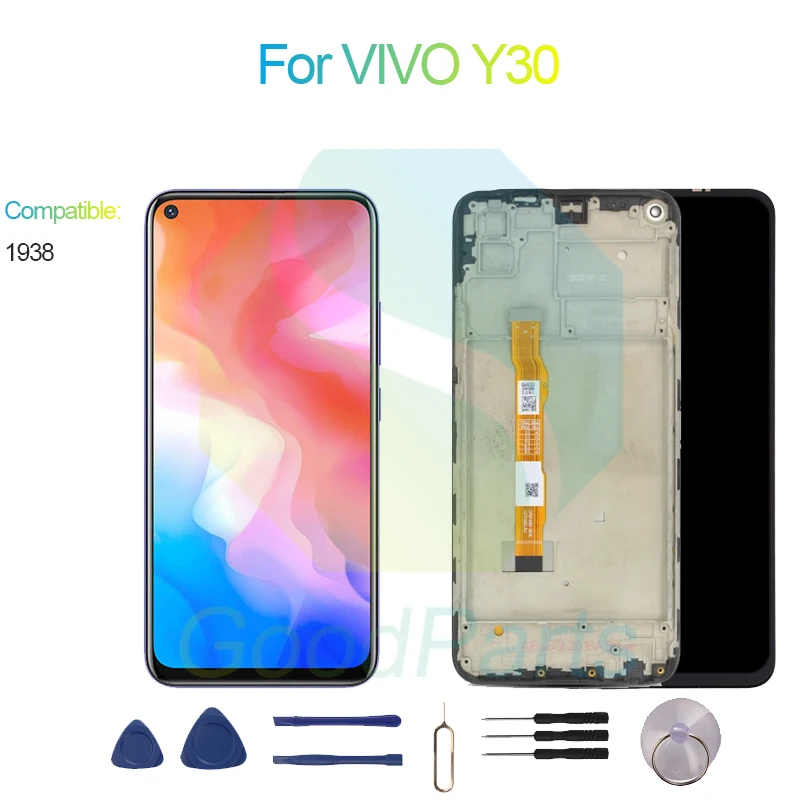 

For VIVO Y30 Screen Display Replacement 1600*720 1938 For VIVO Y30 LCD Touch Digitizer