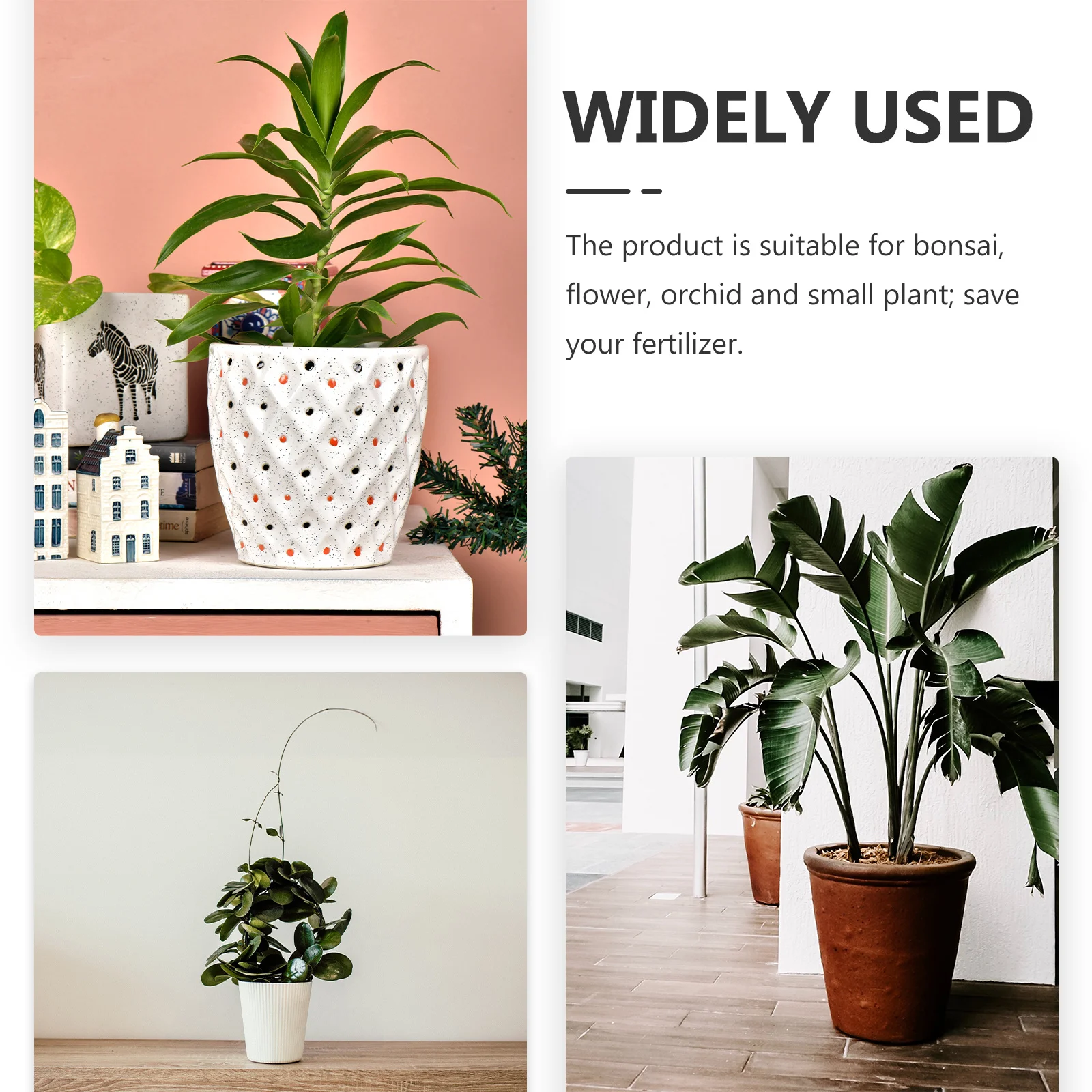 

30Pcs Plastic Fertilizer Box for Garden Slow Release Fertilization Holder Reusable Gardening Accessory for Plant Care