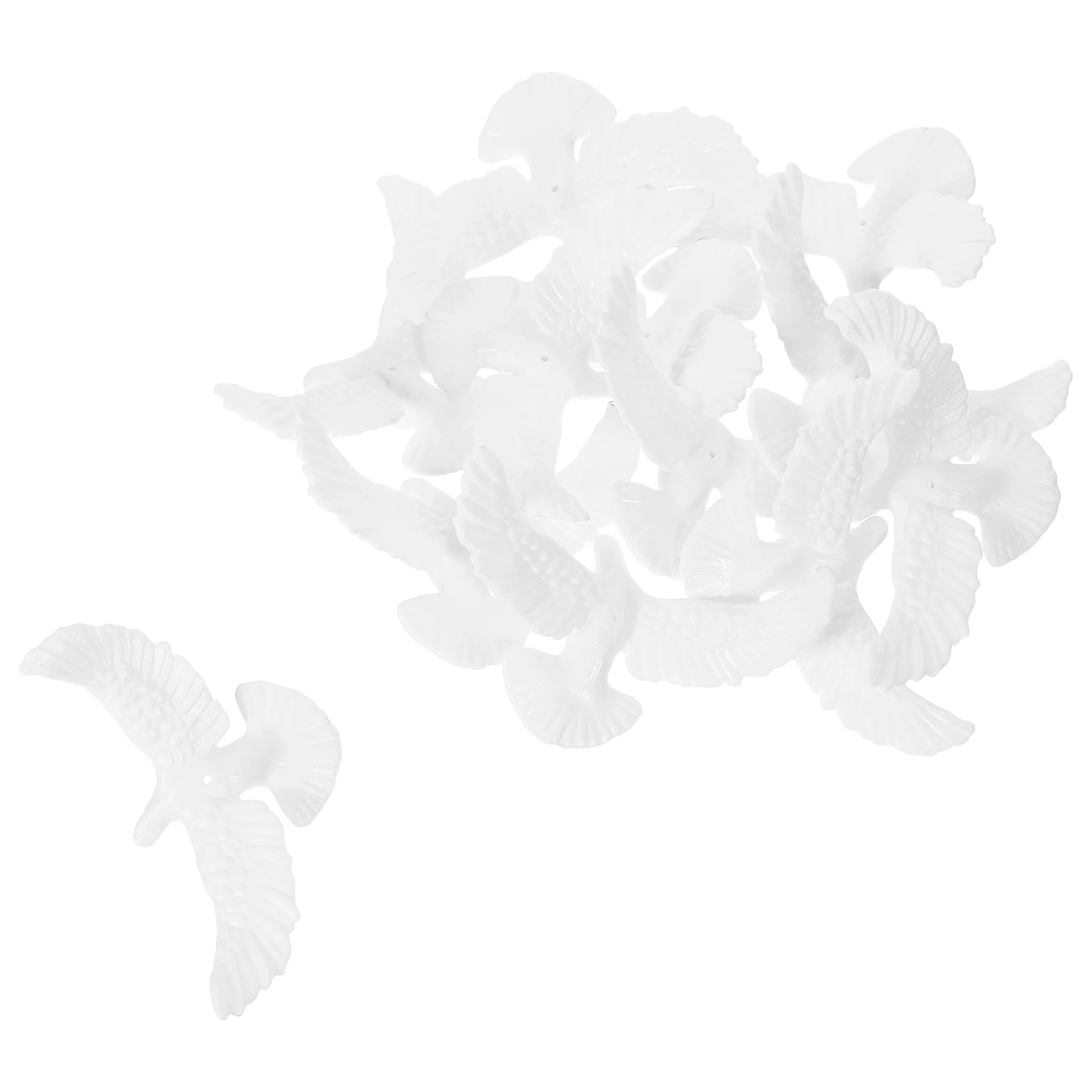 

12pcs Peace Dove Decorations Artificial White Doves Hanging Bird Pendant For Wedding Christmas Party Garden Home Decor Ornament