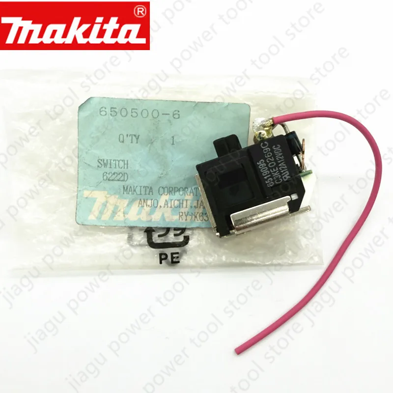 

Switch 651909-5 650500-6 for Makita 6222D 6211D 6200D SC160D SC130D SC120D 8411D 6940D 6913D 6903VD 6400D 6311D 6223D