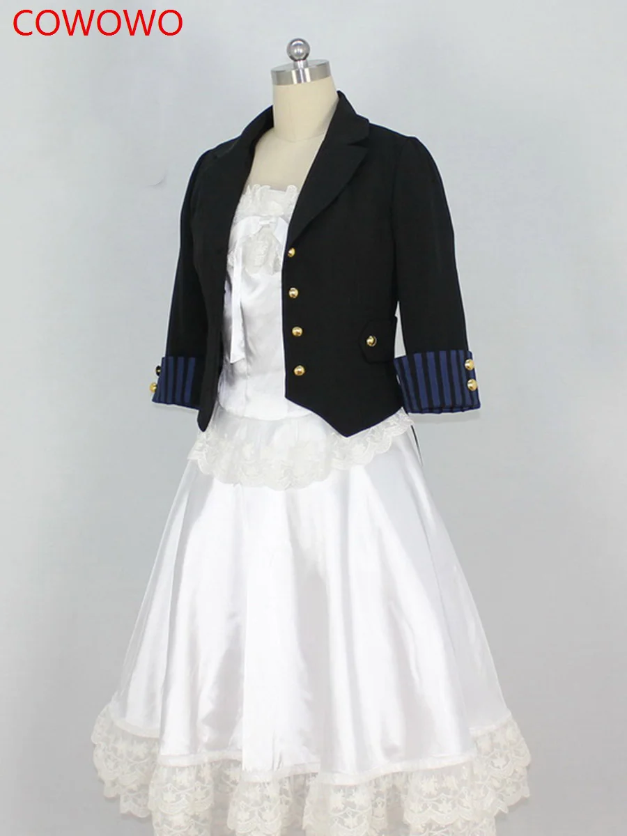 COWOWO Black Butler Erizabesu Middofodo Dress Cosplay Costume Cos Game Anime Party Uniform Hallowen Play Role Clothes Clothing