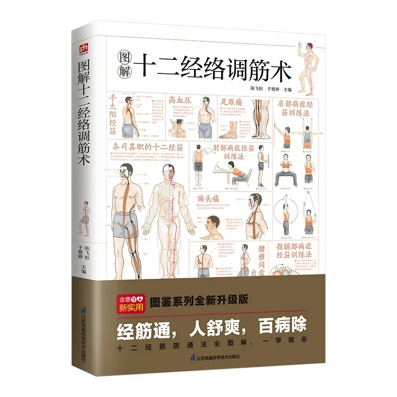 

Иллюстрированное руководство по 12 упражнениям для сухожилий и меридианов: облегчение боли с помощью терапии сухожилий по ТКМ