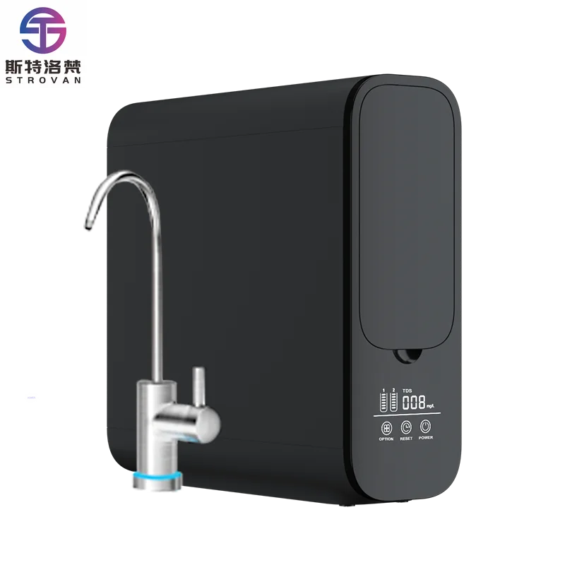 

STLF ZJCW Purification Under Sink RO System Alkaline Water Purifier Water Filter TDS Display Long Life Time for Home Use