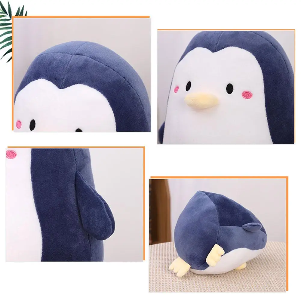 25cm Kawaii Penguin Plush Toy Soft Stuffed For Girls Kids Room Decor Creative Sleeping Pillow Lovers Birthday Christmas Gif X1O1