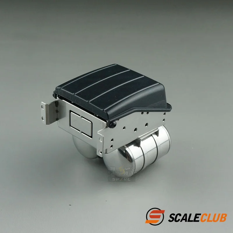 

Scaleclub Model For Benz 3363 1851 Simulation Battery Box Gas Tank Metal Upgrade For Tamiya Lesu Rc Truck Trailer Tipper