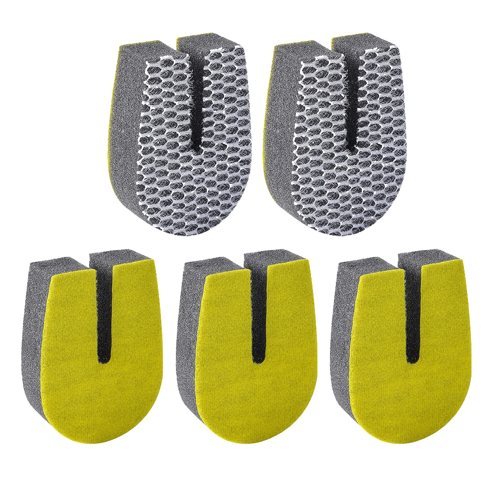 Easy Storage Cleaning Tool Cleaning Sponge U-shaped Sponge Scrubber Space Saving Storage High-resilience Thickened Sponge