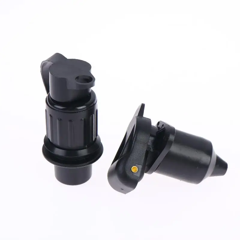 12V 3 Pin Flat Trailer Plug Socket Waterproof Plastic Car Cable Connector for Outdoor Towing Trailer RV Accessories