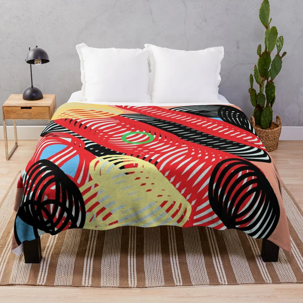 The Green Circle Throw Blanket christmas gifts Decorative Sofa Blankets For Bed Summer Blankets