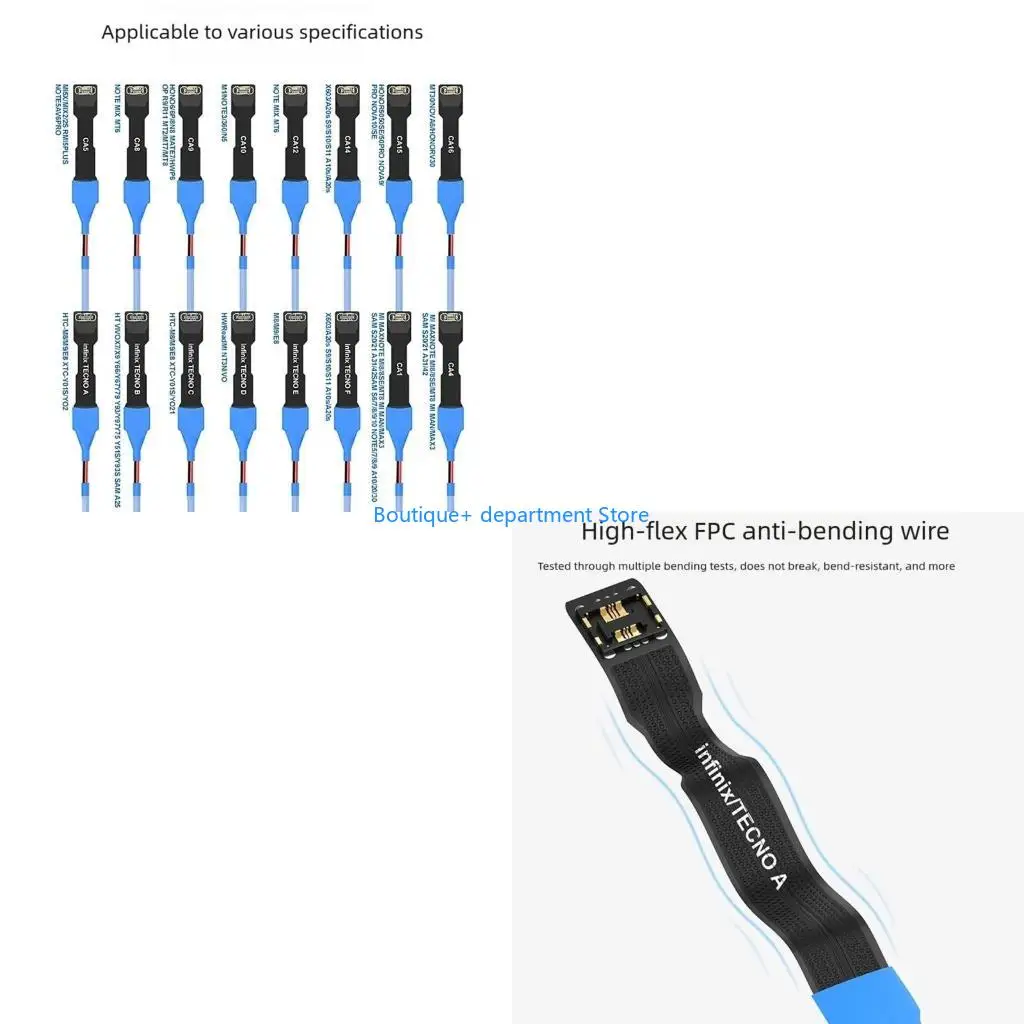 

E1PD Solid Flexible Power Cable for Mobiles Devices Universal Compatibility Repair