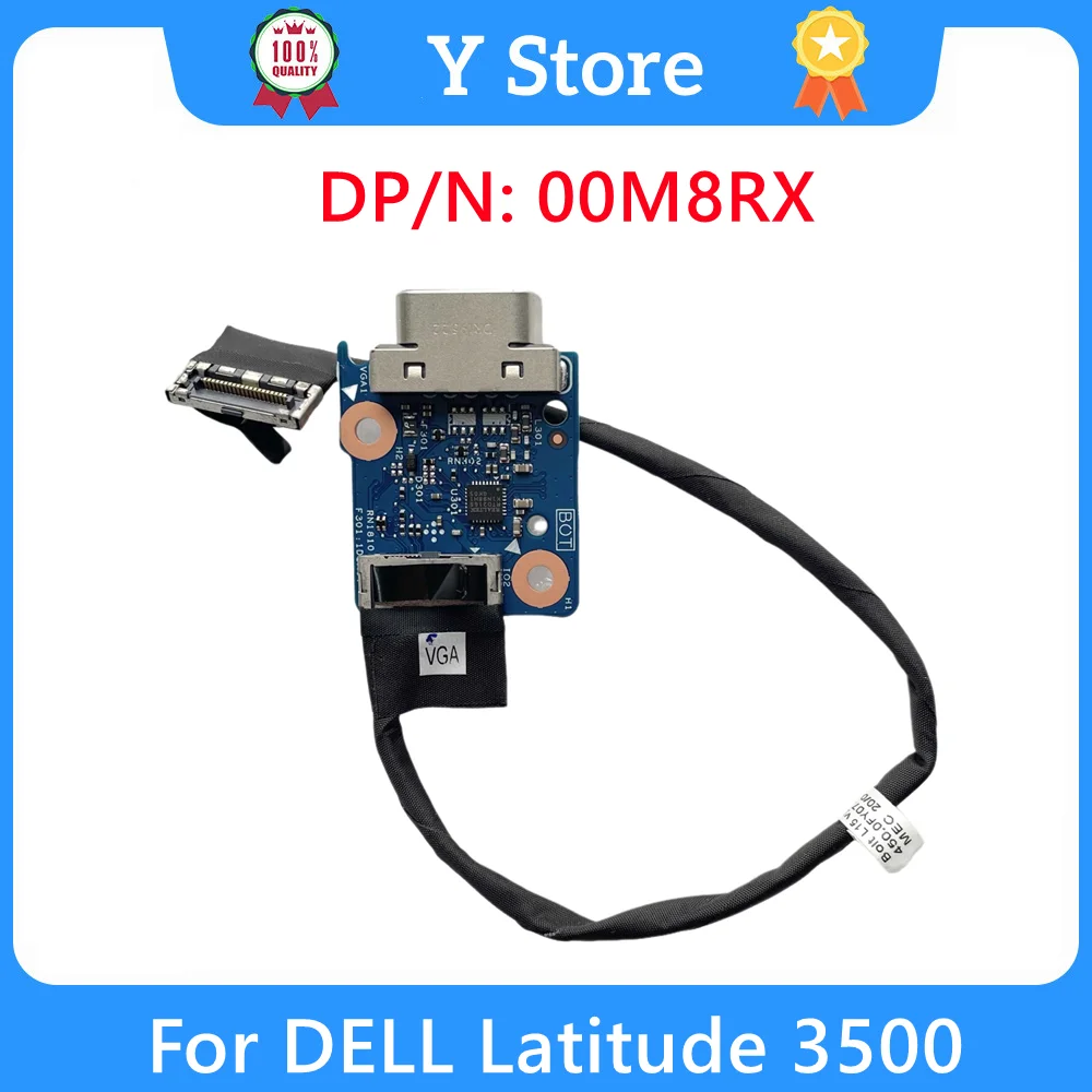 

Y Store 00M8RX, новый оригинальный для ноутбука DELL Latitude 3500, маленькая плата ввода-вывода VGA 18A60-1 00M8RX CN-00M8RX, быстрая доставка