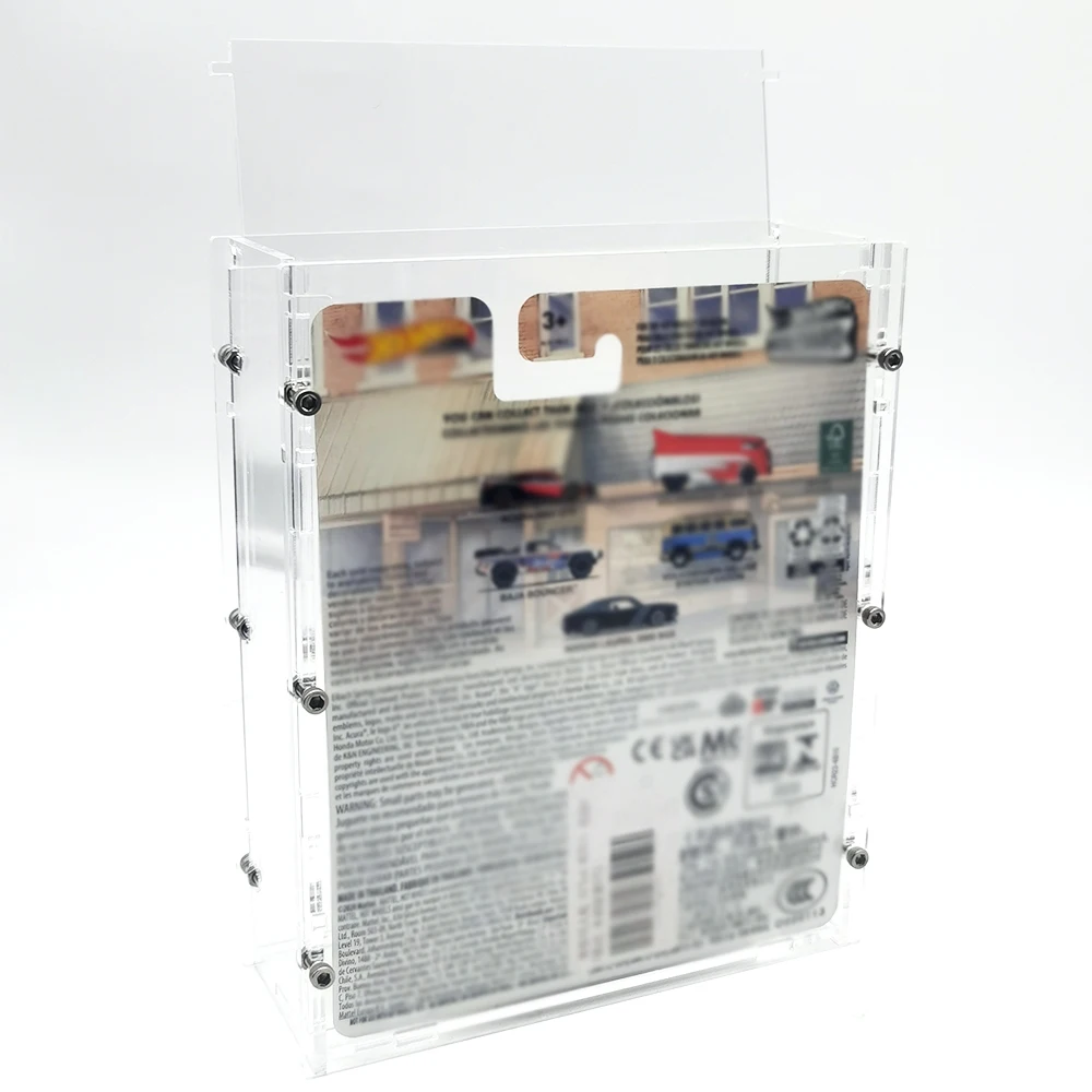 Bob Acryl 1/64 Modellauto-Vitrine für MINIGT RLC, transparente hochwertige Acrylbox /ohne Autos – Detail 15