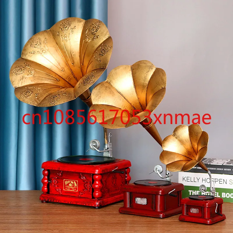 Retro Phonograph European Style Ornaments