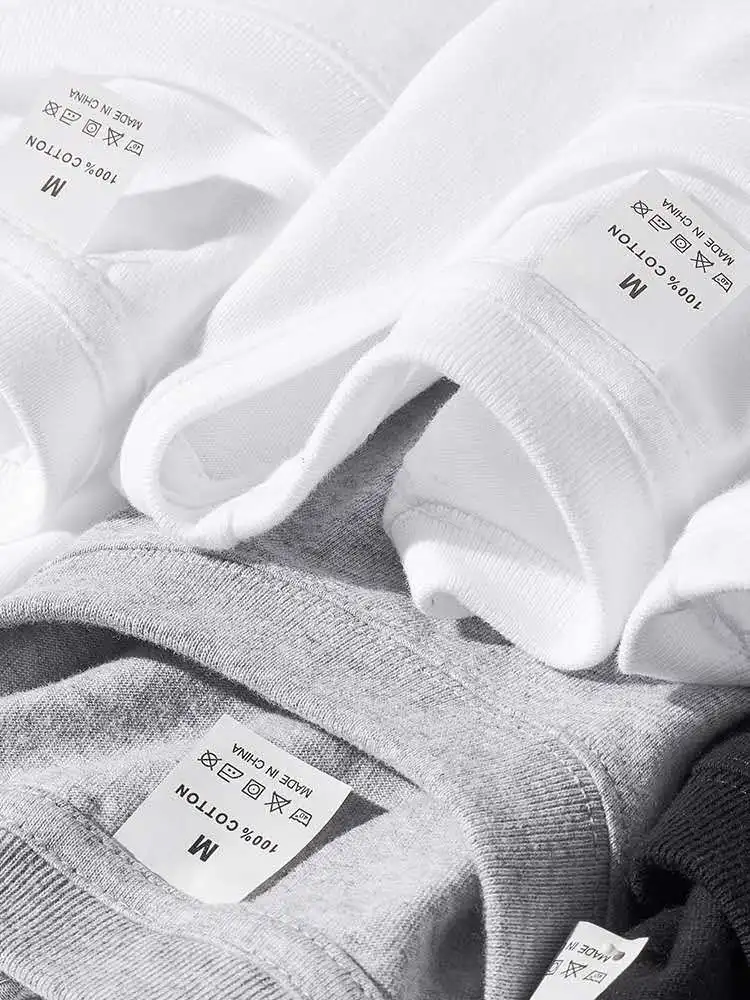 Baumwolle 100% Langärmliges Herren-T-Shirt MRMT 2026 Brandneues Rundhals-T-Shirt in Uni-Farbe für Männer Herren-T-Shirt Männer-Oberteil – Detail 10