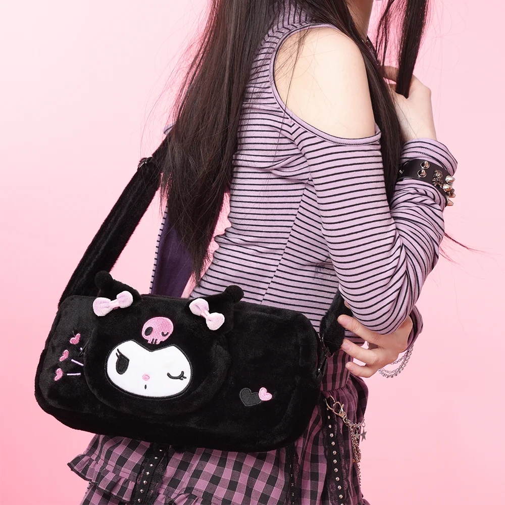 

Sanrio Figure Kuromi Switch2 Carrying Case Storage Bag Ns2 Protective Case Stick Cap Switch Accessory Shockproof Portable Case