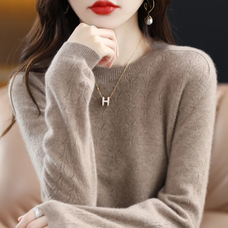 Pull Femme New Warm Knitwears Round Neck Long Sleeve Tops Autumn Winter Pullovers Women Bottoming Sweater свитер женский