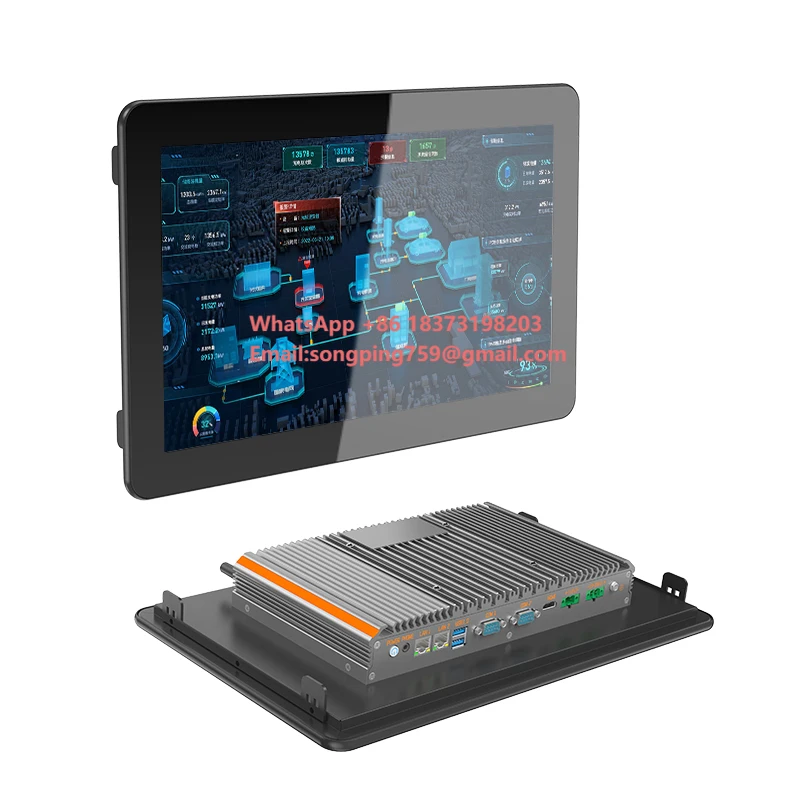 

7, 13.3, 15.6, 18.5, 21.5, 23.6, 27-дюймовые безвентиляторные промышленные сенсорные ПК с яркостью 800 нит, водонепроницаемые по стандарту IP65, с резистивным сенсорным экраном, защищенные панельные ПК