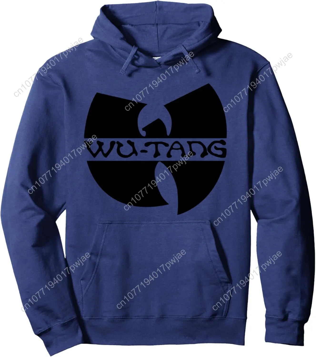 

Classic Black Wu-Tang Logo Pullover Hoodie