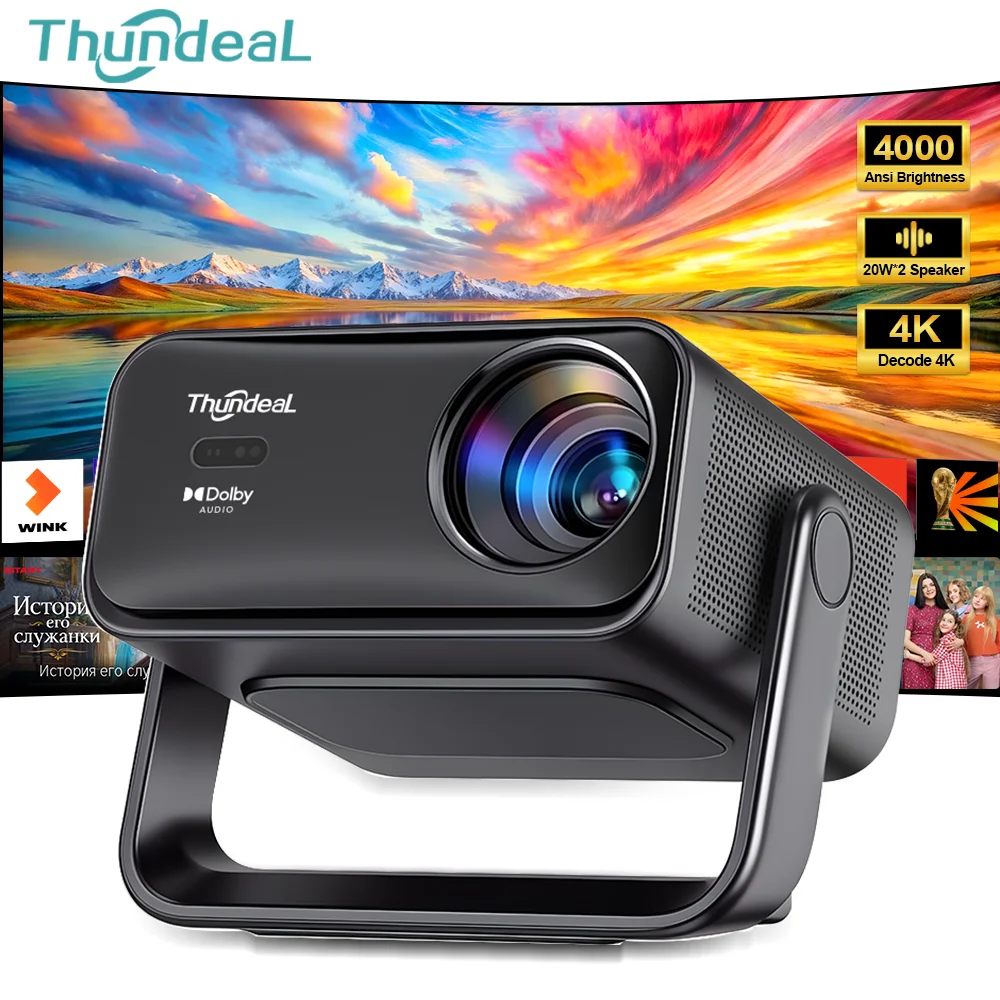 ThundeaL TD98 Pro 4K Android TV Projector 3000 ANSI Lumens