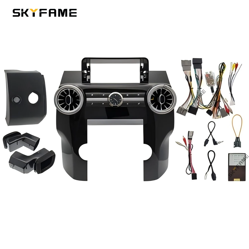 SKYFAME 12,3-calowa Ramka Samochodowa Adapter Panelu Montażowego Radia Android do Land Rover Discovery 4 LR4
