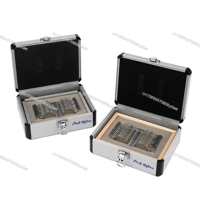

22PCS The Most Popular Optical Equipments Progressive Trial Lens Set Aluminium Tray and Case Ophthalmic