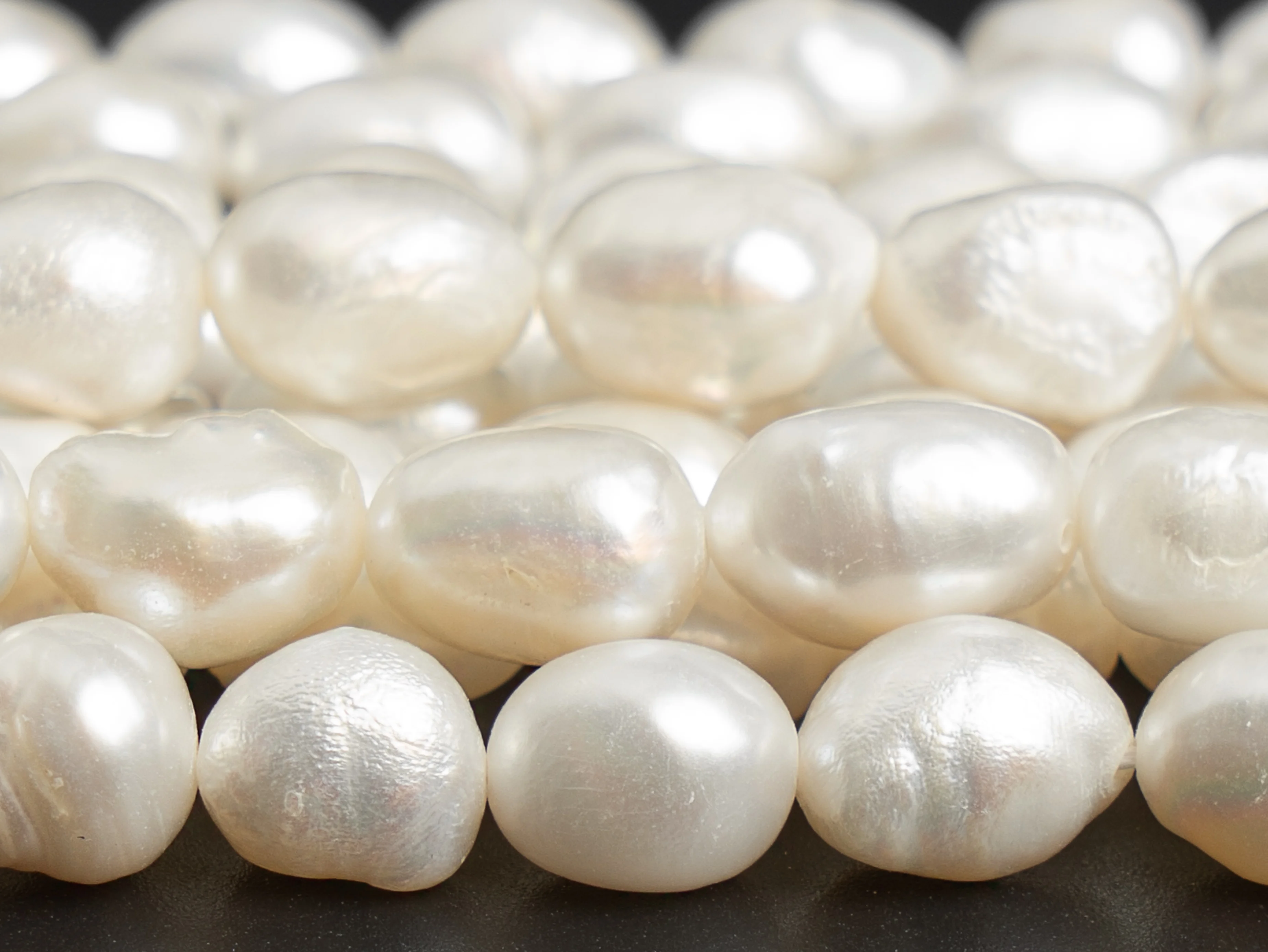 Natural Pearl Natural Luster pebbly Diverse Shapes Loose Beads Size Options 4/6/8/10mm For Jewelry Making