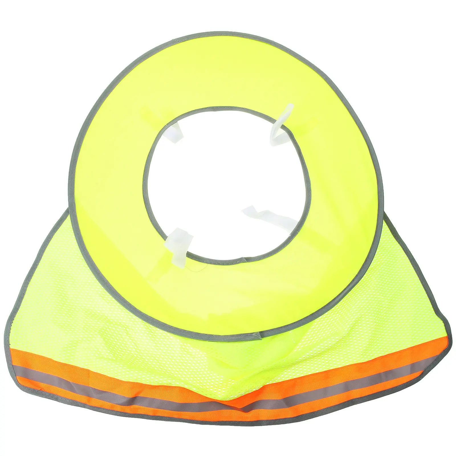 Hard Hat Shade Cover with Wide Brim Uv Protection and Reflective Strips for Construction Site Outdoor Activities