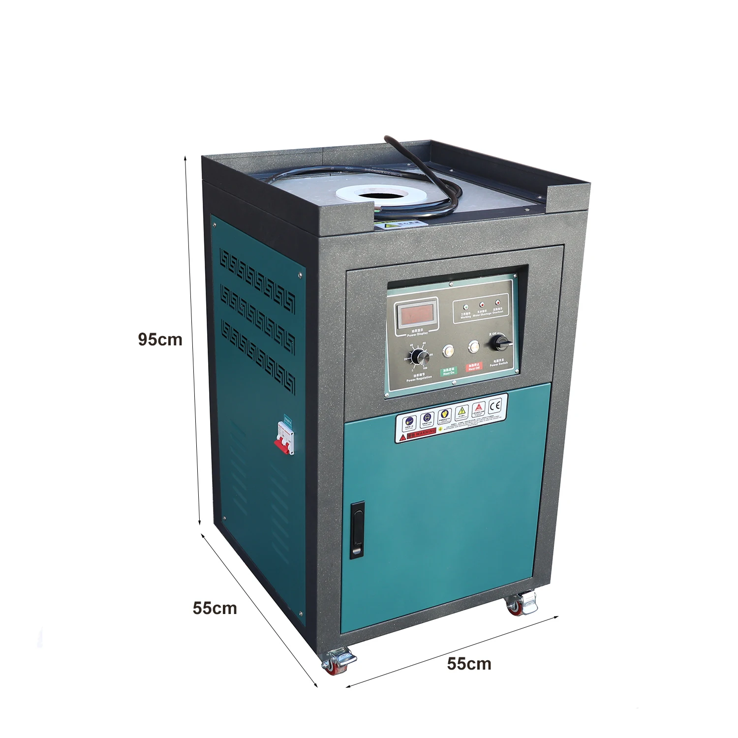 Kinway 15KW 5kg Factory Gold Silver Electric Melting Machine With 5kg Gold Capacity Small Metal Melting Oven For Sale