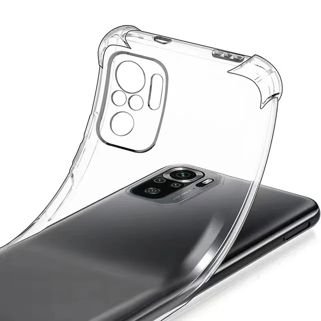1,5 MM Dicke Air-Bag Klar Fall Für Xiaomi Redmi Hinweis 10 10S 11 11s 12s 12 Pro Plus 5G Redmi 9C 9A 10C 10A 11A 12C Abdeckung Coque – Detail 2