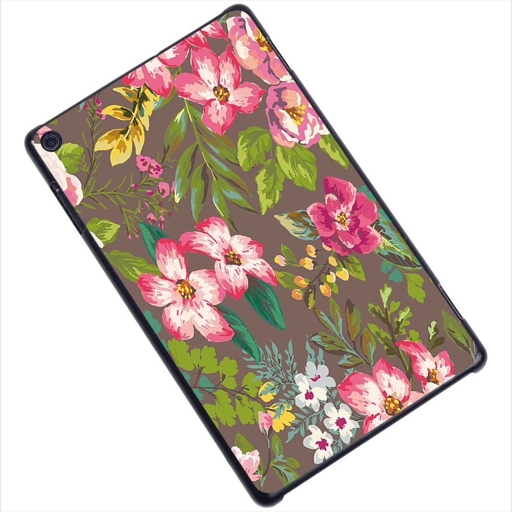 Funda serie Flower para tableta Fire HD 10 Plus 11th 2021 PU para Fire HD 8 Plus 10th/Fire 7 /Fire HD 8/Fire HD 10 funda protectora