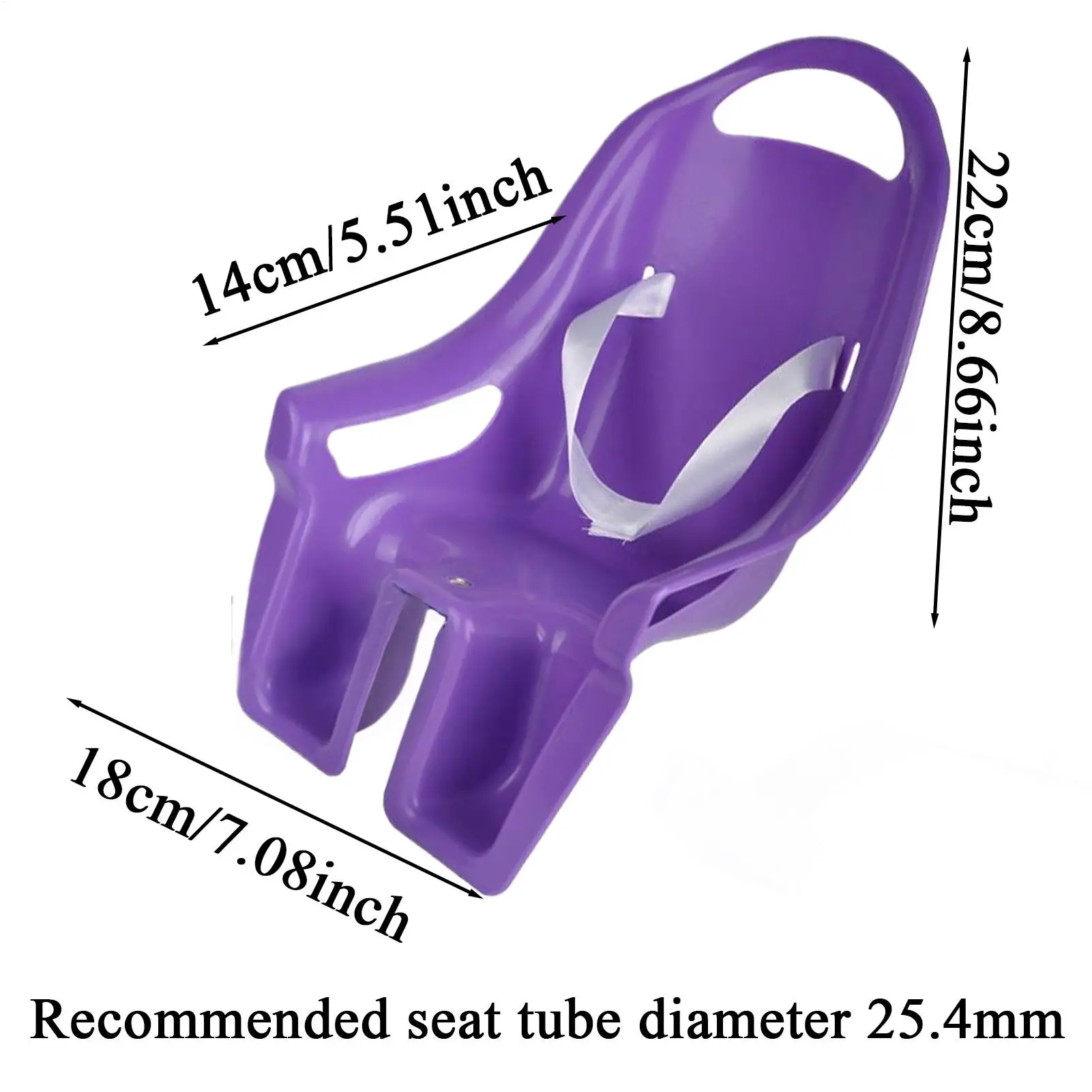 Acessório para assento de bicicleta de boneca, acessório para transporte de boneca para andar de bicicleta, acessórios de ciclo para filha e neta